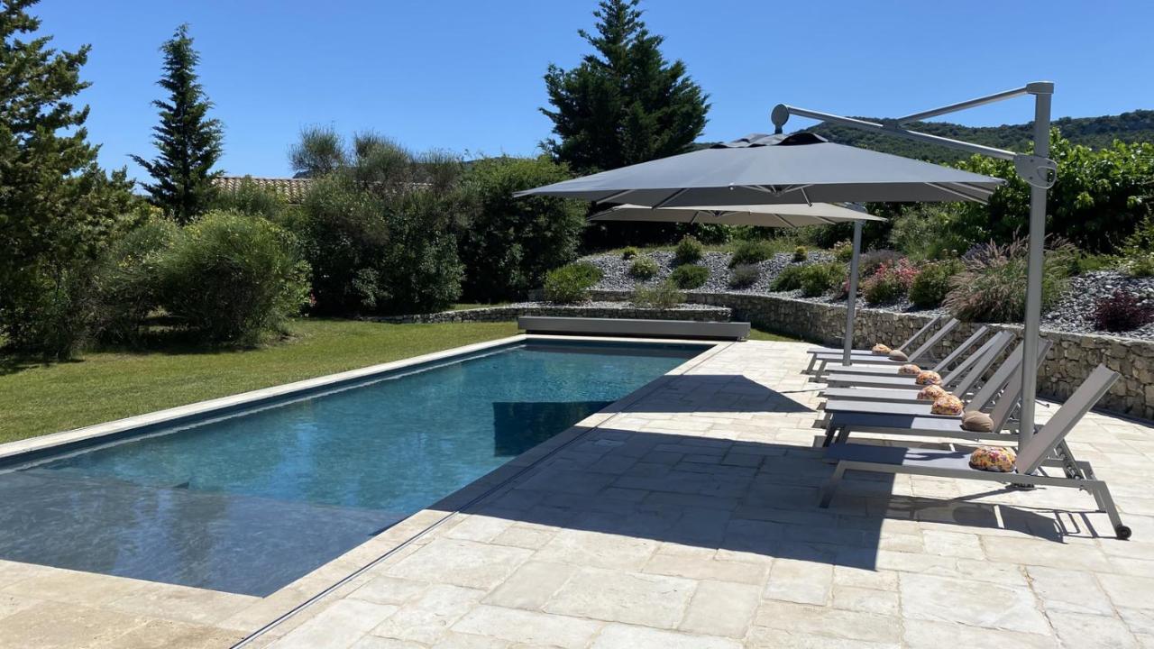 Gites "Oustaou De Bourboul" Grospierres Exterior foto